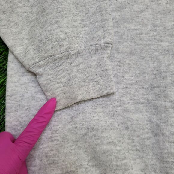 Vintage 90s Mickey Mouse Sweatshirt XL 24x25 Gray - Picture 13 of 16